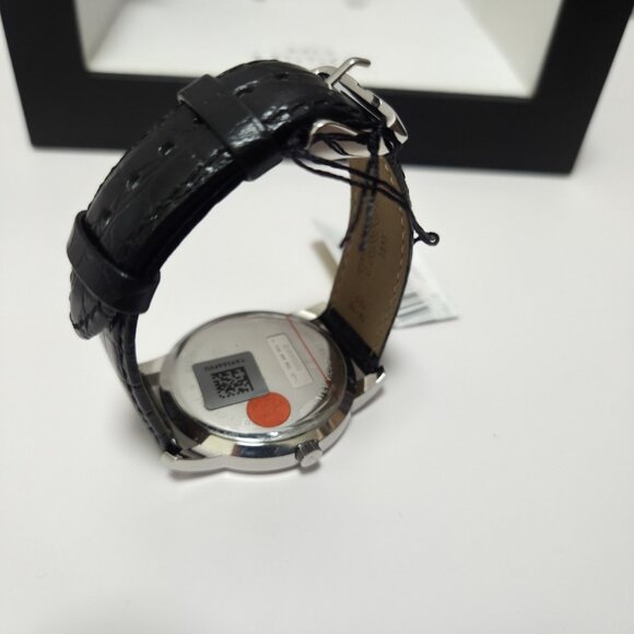 Tissot Classic Dream T033410B Swiss Made Quartz Black Leather Band Original Box - Picture 9 of 10